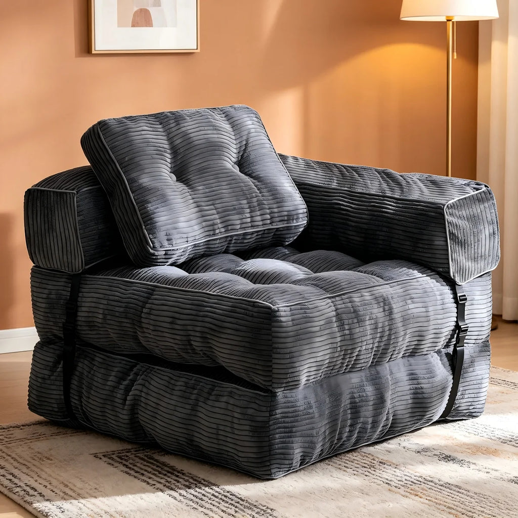 Pouf canapé 3-en-1