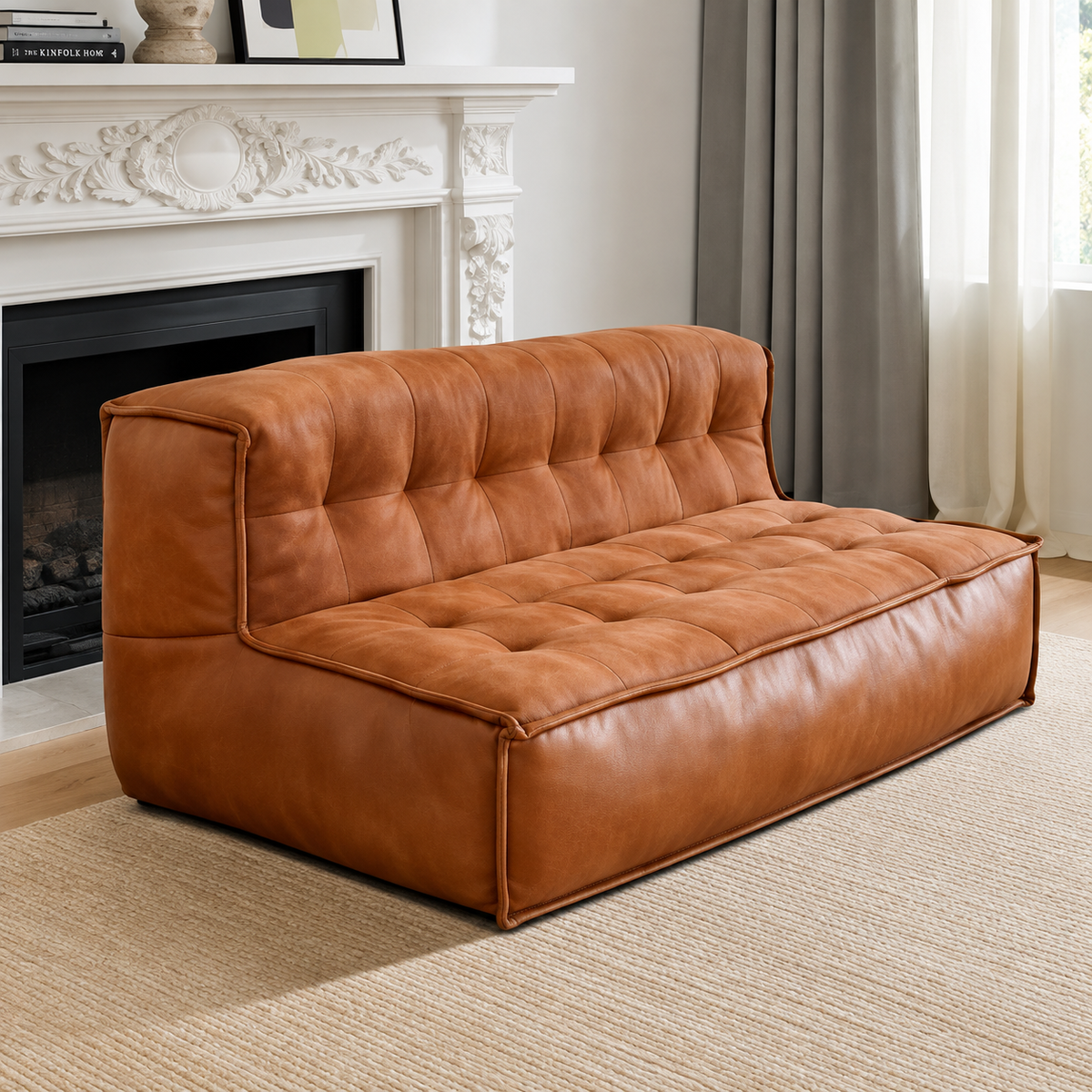 Pouf Canapé Rétro