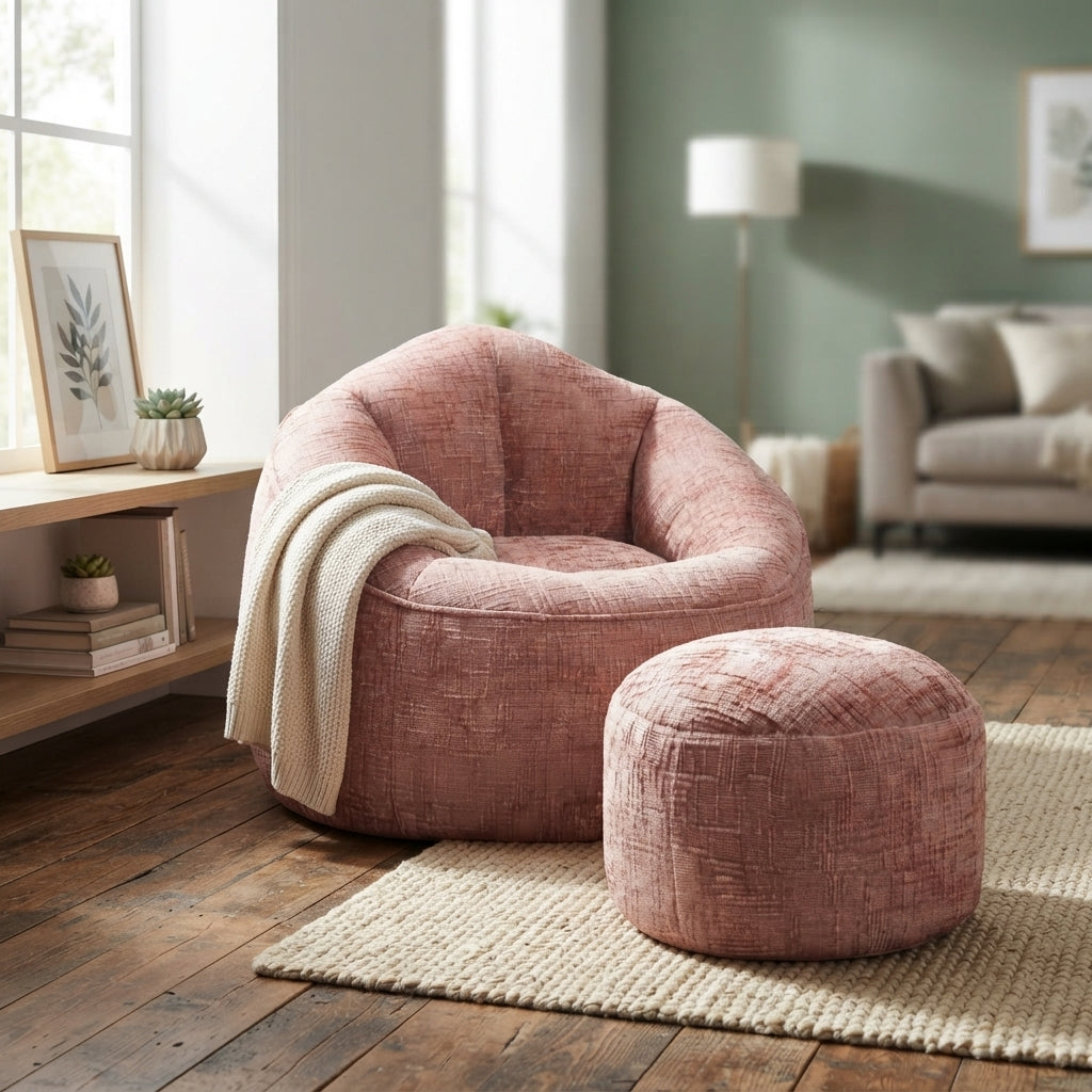 Pouf Fauteuil Moelleux