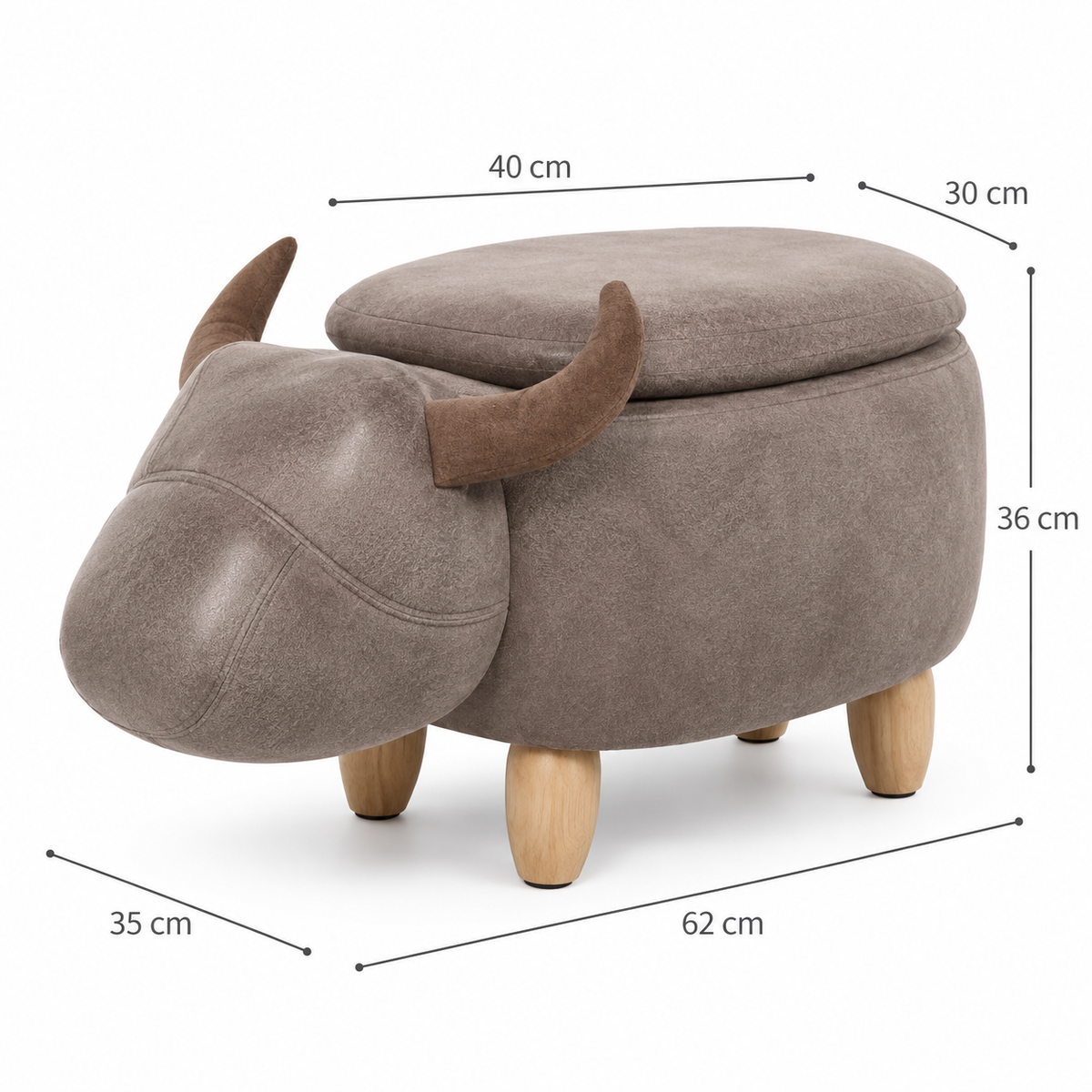 Pouf Taureau