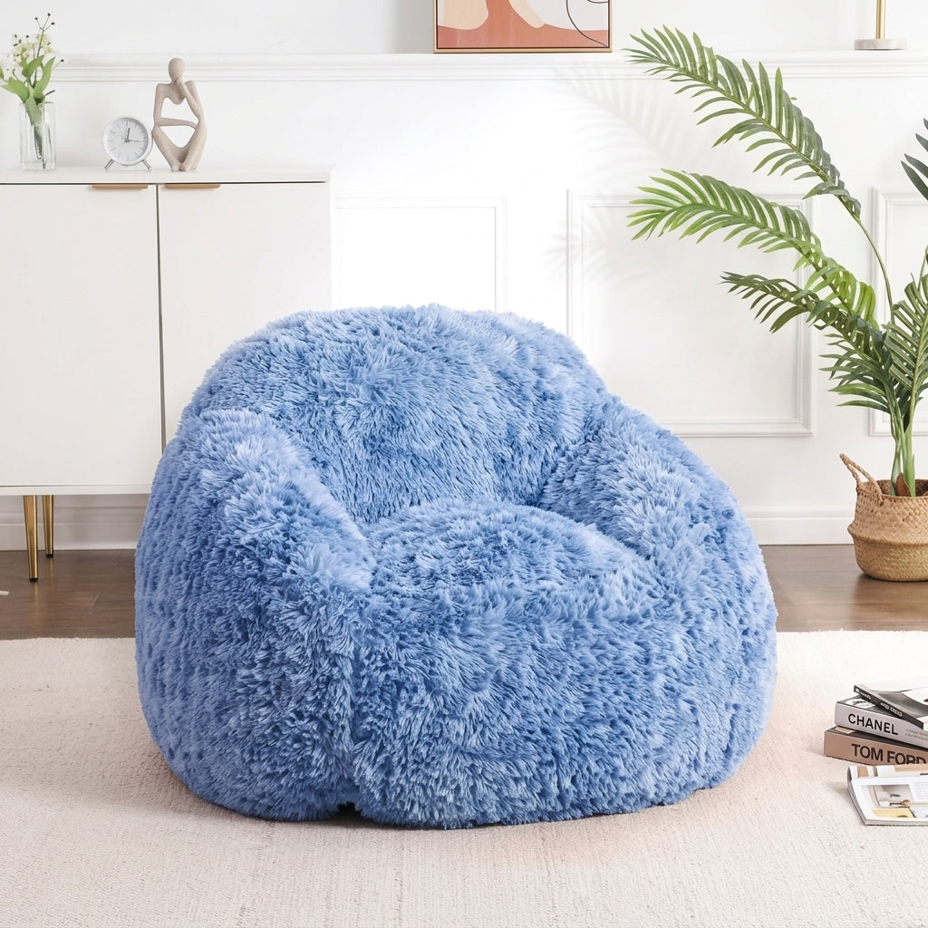 Pouf Fauteuil Fourrure